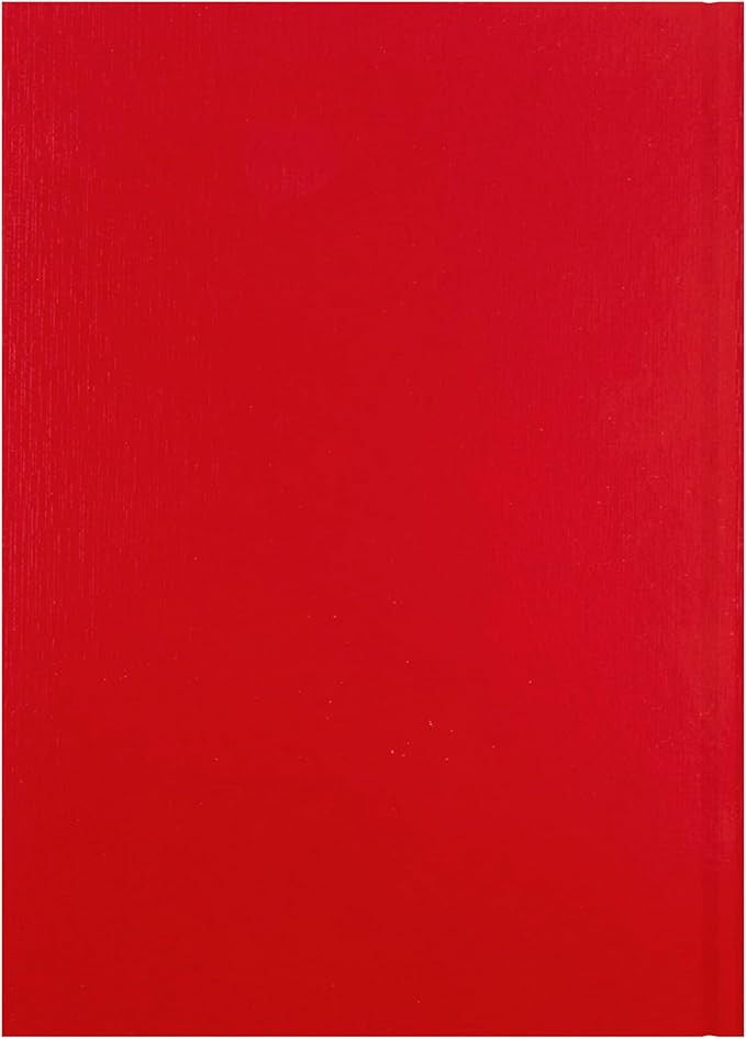 Collins 'Essentials' 12 Month Mid/Academic Year Planner, July 2025-July 2026 - ESSA43M.15-2526 -Week-to-View Appointments Diary, A4 Hard Cover, Red