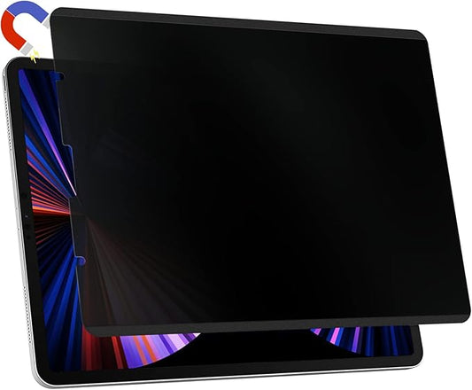 Mamol iPad Pro 12.9 inch Magnetic Privacy Screen Protector, Removable&Reusable Anti-Spy Filter for iPad Pro 12.9", Anti-Glare Privacy Filter, Easy Installation and Bubble Free