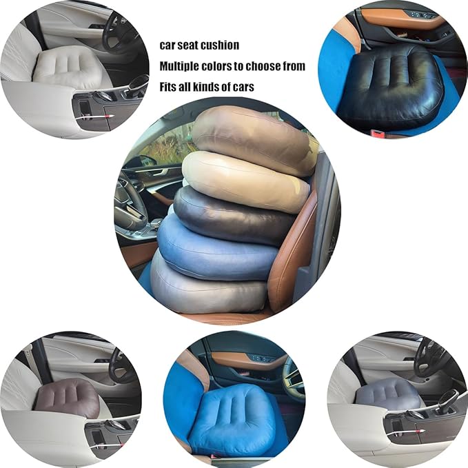 Super Thicken Car Seat Cushion for Adults/Office Chair Cushions/Butt Pillow for Car Long Sitting,Portable Car Seat Pad Fatigue Relief Suitable for Trucks,Cars,，Office Chairs,Wheelchairs（brown）