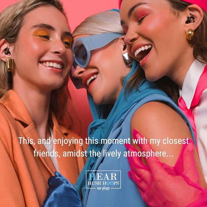 Ear Plugs, Reusable Soft Silicone Plugs with Horseshoe Shape for Comfort, Designed for Sleep and Loud Noises, 17dB (NRR) Noise Reduction Rating, Teal, 1 Pair with Portable Travel Case