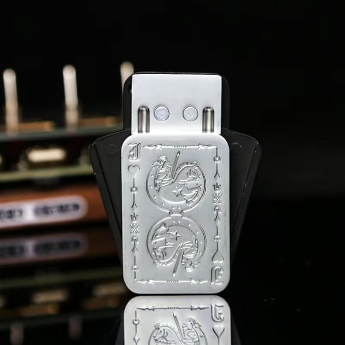 Metal Fidget Slider, Magnetic Fidgets for Adults, EDC Desk Toys for Stress Relief and Focus, for Men, Dad, Boyfriend – Anxiety and ADHD Tools. (Silver)