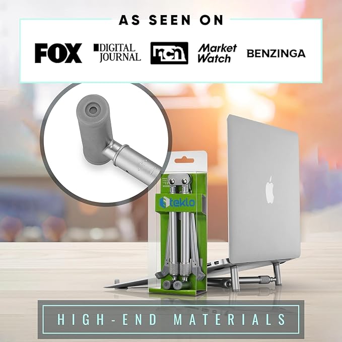 X-Stand Laptop Stand, Steklo Universal Computer Stand for MacBook 12" 13" 15" 17" Screen, Aluminum Cooling Portable Adjustable MacBook Stand, Laptop Riser (NEWEST 2018 2017 2016) X-Stand