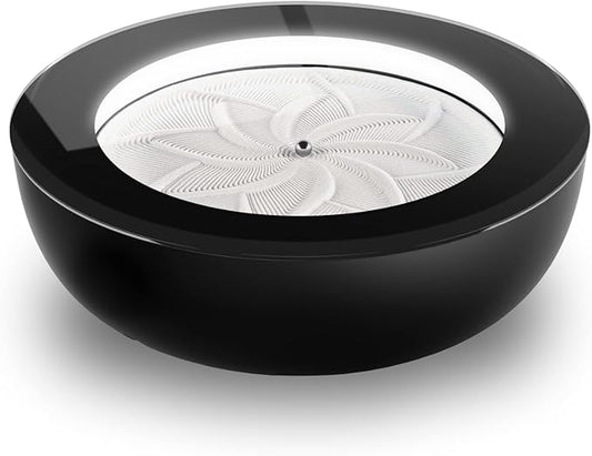 Homedics Drift Sandscape, Perpetual Motion Machine, Zen Garden, Meditation Accessories, Decorative Sandscape, Bluetooth, iOS, Android, by Homedics (16 Inch (Medium), Black)
