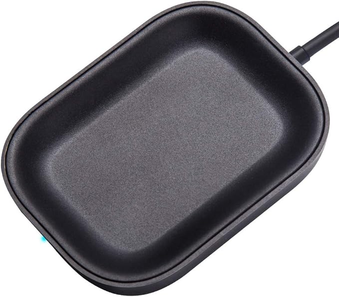 for Airpod Charger, Designed Wireless Charger for Airpods 4(ANC)/3rd/2nd Gen, for New AirPod Pro 3 (2025)/ 2nd Gen, Wireless Earbuds, Slim & Compact for Travel Home Office, Black-2