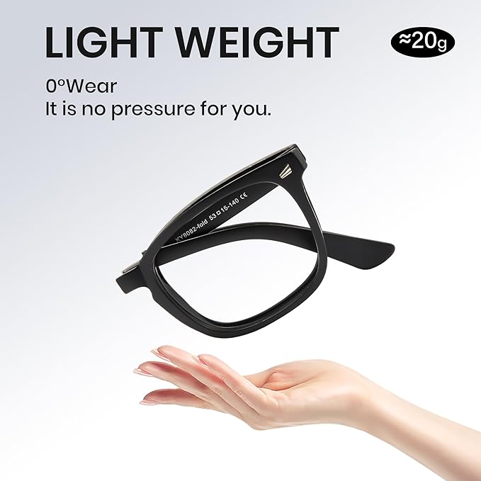 Cyxus Blue Light Glasses for Men Women Reduce Eye Strain UV Blocking for Computer Screen 8082