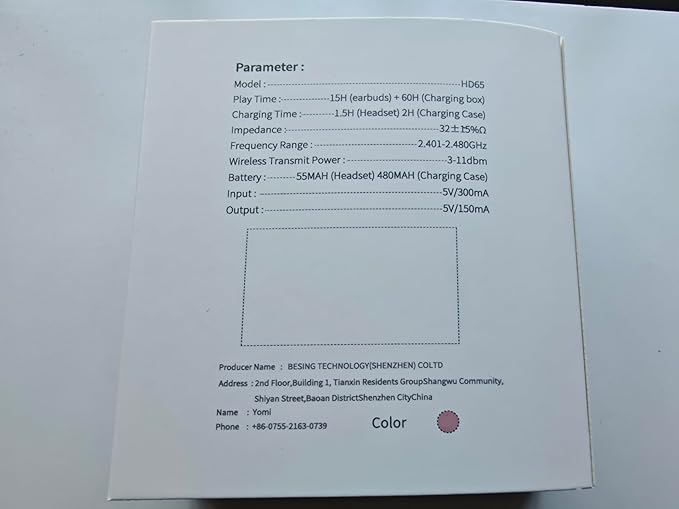 Wireless Earbuds 75hrs Bluetooth 5.4 Headphone Sport, 2025 Bluetooth Earbuds Stereo Deep Bass Over Ear Bud with Earhooks, ENC Noise Cancelling Mic, IPX7 Waterproof Earphone Rose Gold