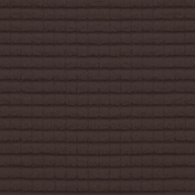 Easy-Going Stretch Sectional Couch Covers 1 Piece Chaise Lounge Slipcover L Shape Separate Cushion Couch Seat Chaise Cover for Both Left/Right Sectional Couch Chocolate