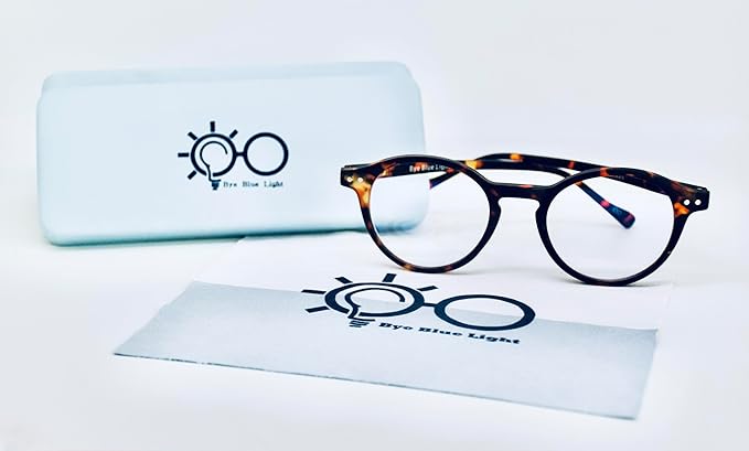 Blue Light Blocking Glasses – Lightweight, Anti-Glare & Eye Strain Relief for Gaming, Reading & Office Use