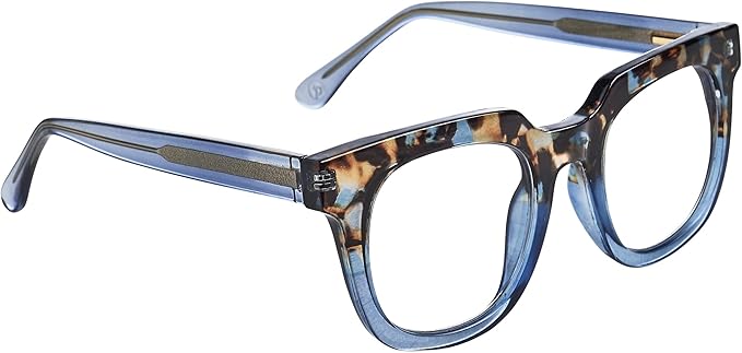 Peepers by PeeperSpecs Women's Oprah's Favorite Things Showbiz Square Blue Light Blocking Reading Glasses