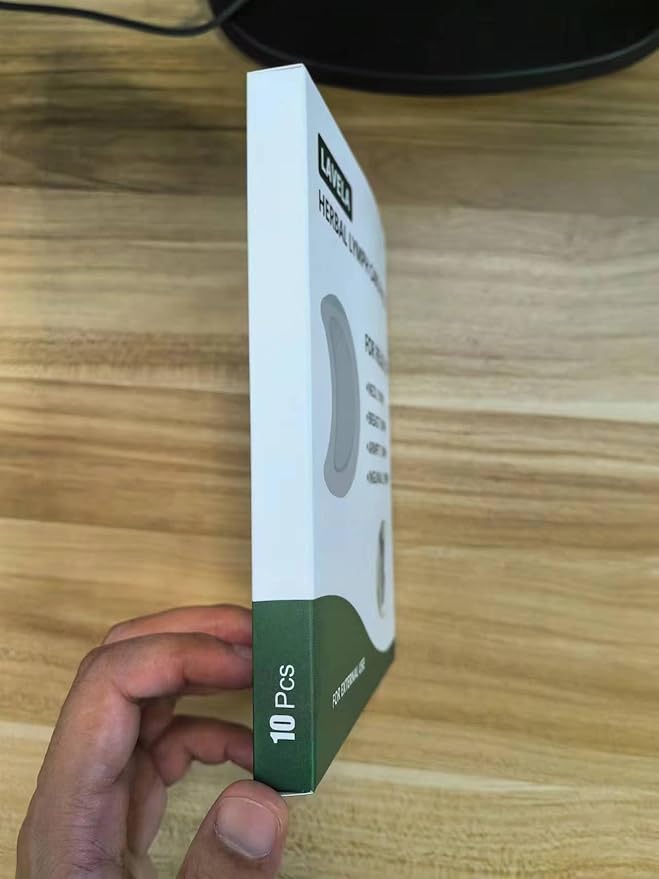 LAVELA 10 Pcs Lymphatic Drainage Patch Herbal Lymph Care Patch Lymph Node Patch Lymphatic Massage