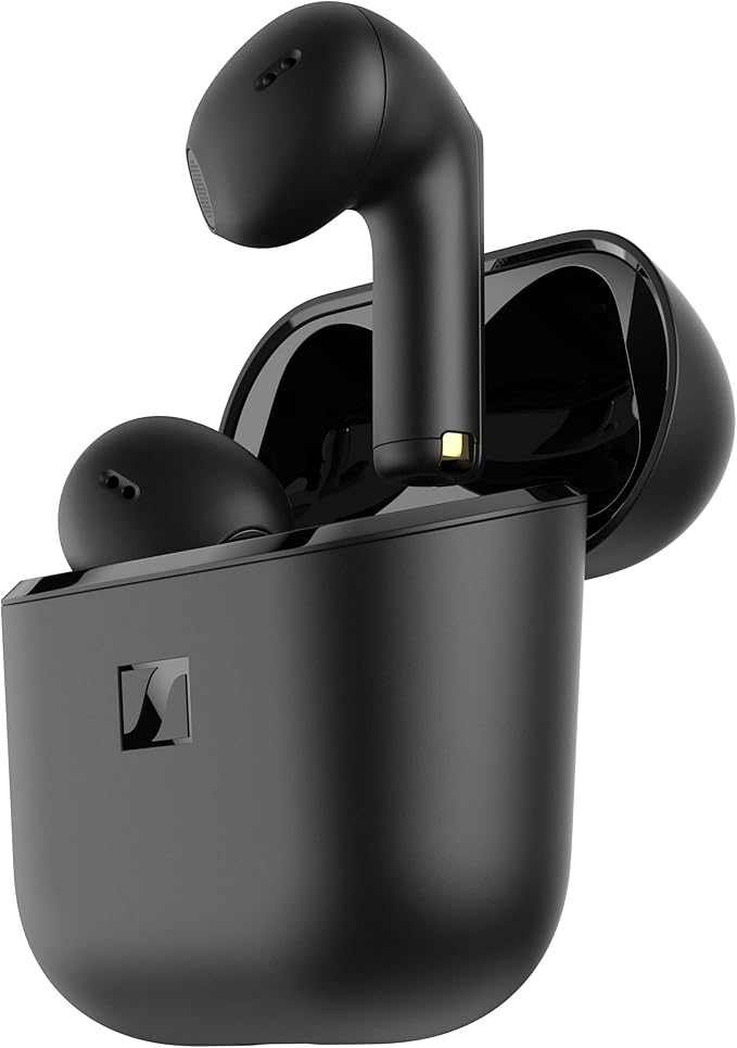 Sennheiser Sennheiser ACCENTUM Open Wireless Earbuds - Ear Buds with Open Design, Dynamic Sound and Bluetooth 5.3 for Premium Everyday, Black