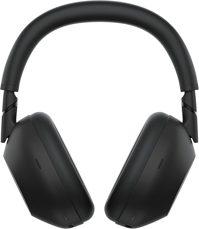 Sony WH-1000XM6 The Best Noise Canceling Wireless Headphones, HD NC Processor QN3, 12 Microphones, Adaptive NC Optimizer, Mastered by Engineers, Studio-Quality, 30-Hour Battery, Black