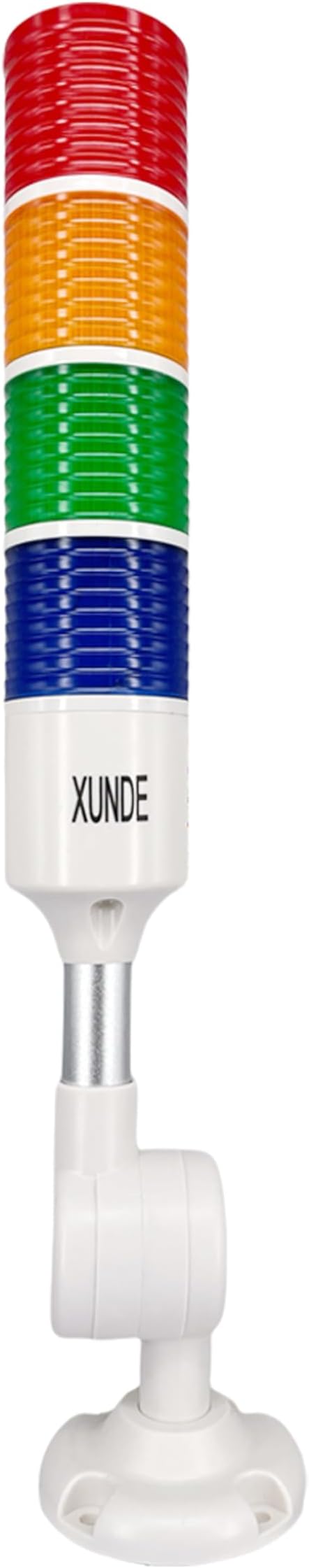 Multi-Layer Industrial Signal Lights 4 Colors Alarm, Sound and Light Alarms, 24V DC (4-Layer)