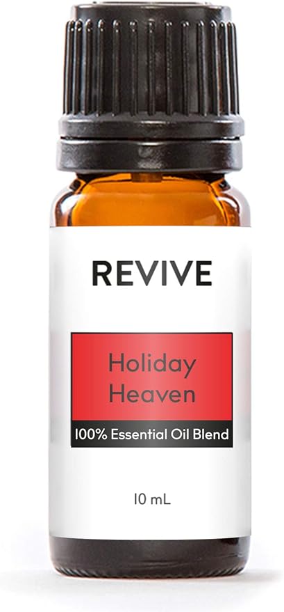 Holiday Heaven Essential Oil Blend by Revive Essential Oils - 100% Pure Therapeutic Grade, for Diffuser, Humidifier, Massage, Aromatherapy, Skin & Hair Care