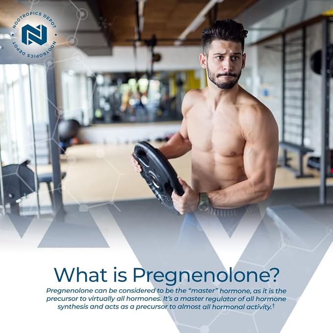 Nootropics Depot Pregnenolone Quick Dissolve Tablets | 5mg | Micronized | Mood, Cognition, & Hormone Support | 365 Count