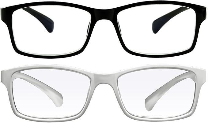 TruVision Readers - 9601 Computer Reading Glasses w Blue Light, Anti Reflective, Acrylic Lenses