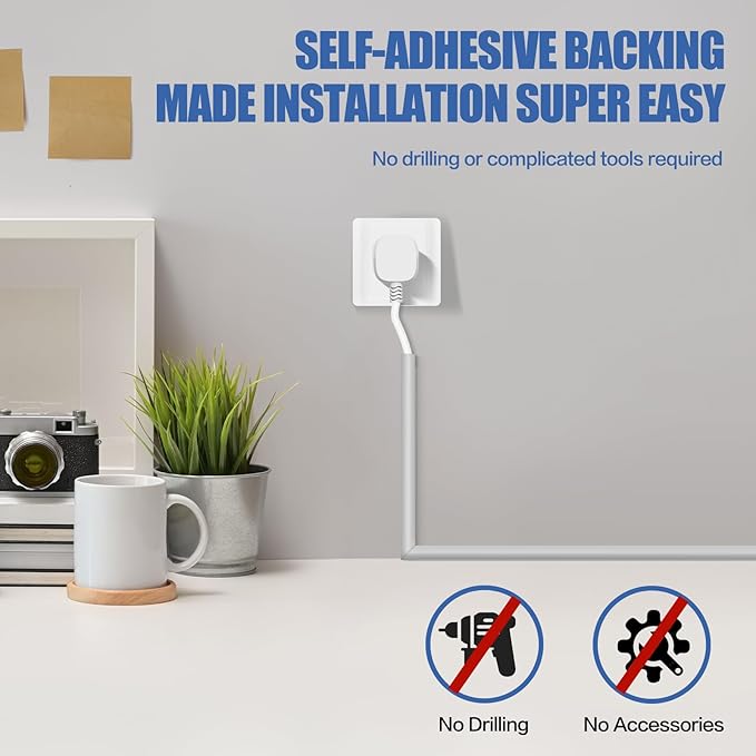 Floor Cable Cover, Low Profile Cable Hider for Wires, Self Adhesive Cord Hider for Wall, Cord Covers Wall Mounted Tv, for Offices, Gym, Exhibitions (Gray, 10 Feet)