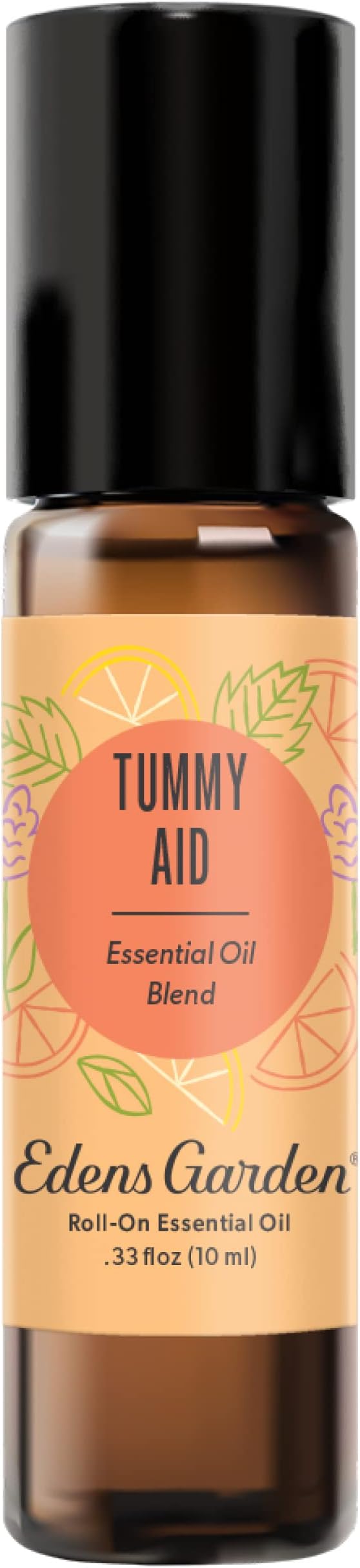Edens Garden Tummy Essential Oil Roll-On Blend- 100% Pure Premium Grade, Natural, Therapeutic, Aromatherapy, Kid & Skin Safe, The Best for Body, Comfort, Wellness Pre-Diluted 10 ml (.33 fl oz)