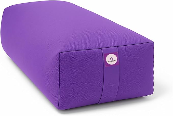 Rectangular Cotton Yoga Bolster, Yoga Pillow, Yoga Cushion, Yin yoga Bolster, Iyengar yoga bolster