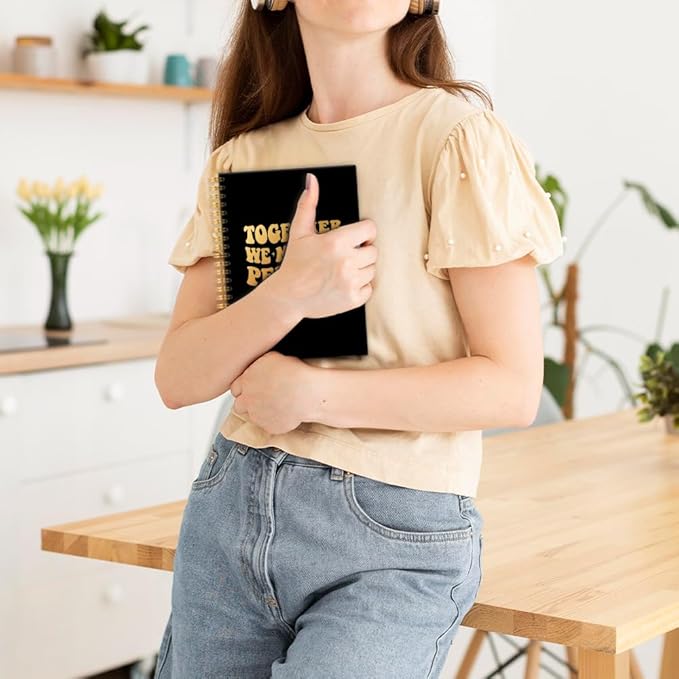 Together We Make A Perfect Team 160 Blank Pages Spiral Notebook, Teamwork Gifts for Coworkers, Employee Appreciation Gifts, Dream Team Gifts, Leadership Gifts Team Member Gifts for Colleagues