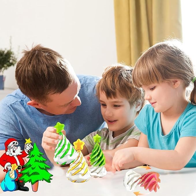 3 Packs Impossible Cone,Spiral Cone Fidget Toy,Impossible Cones passthrough Impossible Pyramid for Relaxing,Spiral Fidget Toy passthrough Impossible Cone,Birthday for Adults & Kids