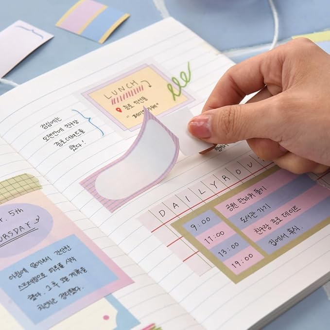 Monolike Message & Label Sticker Pack Series.2 (102Pcs) - Variety Pack, Journal, Scrapbook, Waterproof, Fancy Sticker