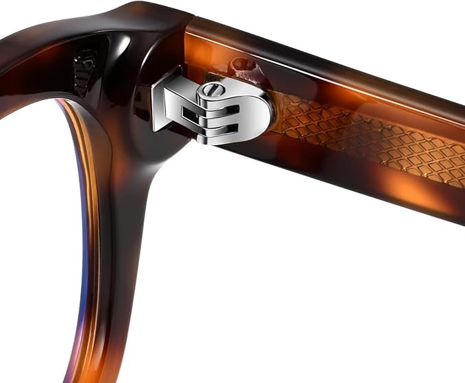 Dollger Blue Light Blocking Glasses For Woman Square Men Rectangle Computer BlueLight Glasses Non-Prescription Glasses