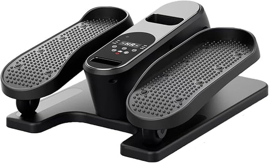 Under Desk Elliptical Machine Quiet Portable Elliptical Machine Ellipse Leg Exerciser with Remote Control and 12 Adjustable speeds