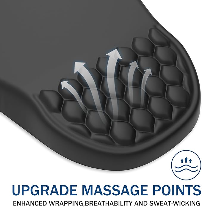 Ergonomic Mouse Pad Wrist Support, with Memory Foam & Non-Slip PU Base, Comfortable Massage Design Mouse Pad Relieve Wrist Fatigue&Pain, Suitable for Computer, Office and Home(06Pretty Butterfly)