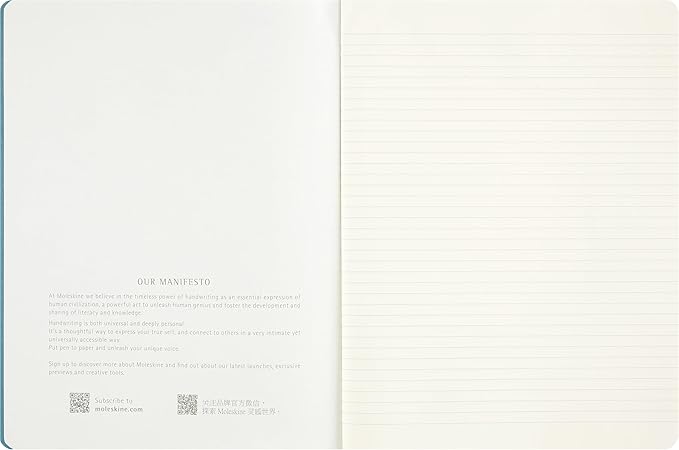 Moleskine Limited Edition Peanuts Set of 3 Cahier Journals, Soft Cover, XL (7.5" x 9.75"), Ruled, Multicolor, 120 pages