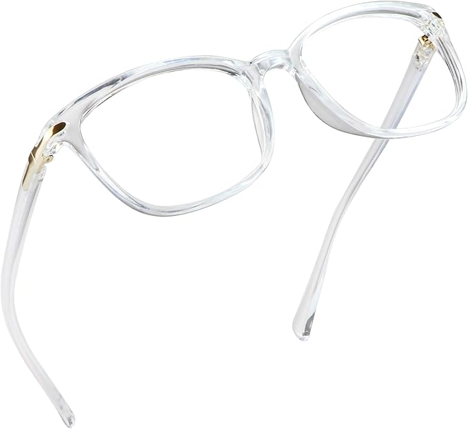 LifeArt Blue Light Blocking Glasses, Anti Eyestrain, Computer Reading Glasses,TV Glasses for Men and Women