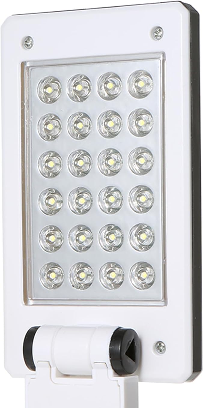 Lixada Foldable LED Desk Lamp Portable LED Table Lamp Folding Light Sensitive Touch Control 3 Levels Adjustable Brightness Battery and USB Powered for Travel Studing Home Office School(2 Packs)