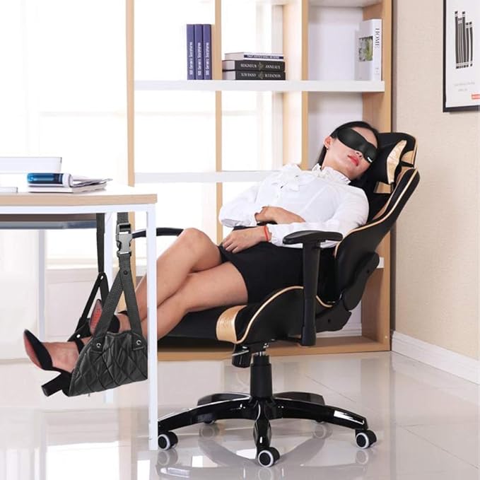 Airplane Foot Rest (Travel Comfortably), Perfect Airplane Travel Essentials, Portable Foot Hammock Airplane Plane Travel Accessorie, Long Flight Essentials, Relax your feet & Leg Airplane Foot Hammock