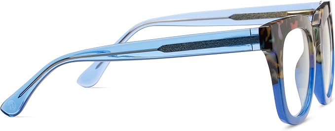 Peepers by PeeperSpecs Women's Oprah's Favorite Things Showbiz Square Blue Light Blocking Reading Glasses