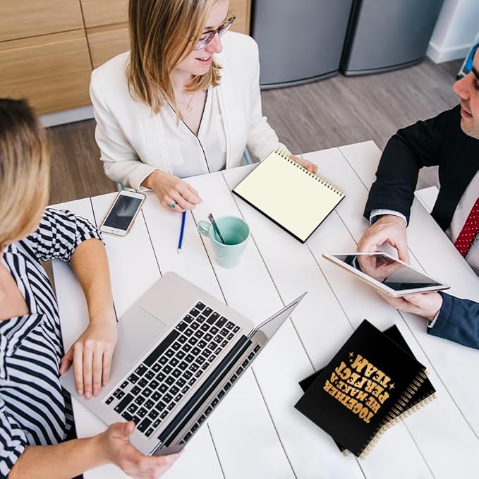 Together We Make A Perfect Team 160 Blank Pages Spiral Notebook, Teamwork Gifts for Coworkers, Employee Appreciation Gifts, Dream Team Gifts, Leadership Gifts Team Member Gifts for Colleagues