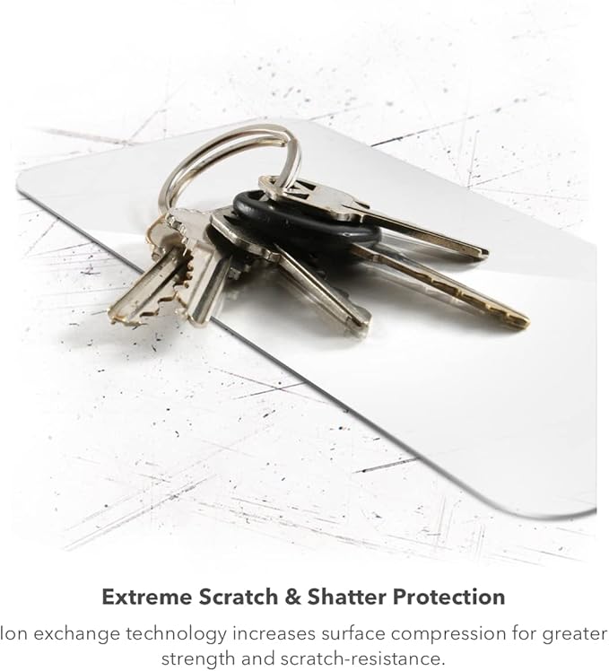 ZAGG Glass Elite VisionGuard Screen Protector for Apple iPhone 14 Plus/ 13 Pro Max - 5X Stronger, Blue-Light Protection, Anti-Fingerprint Technology, InvisibleShield, Easy to Install