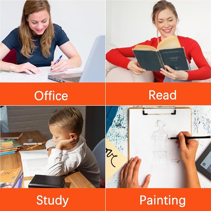 Pink Desk Lamp College Dorm Essentials for Girls, 3 Color Dimmable Reading Lamp, Cordless Rechargeable Battery Operated, USB Powered, Cute LED Desk Lamps for Home Office, Bedrooms, Study