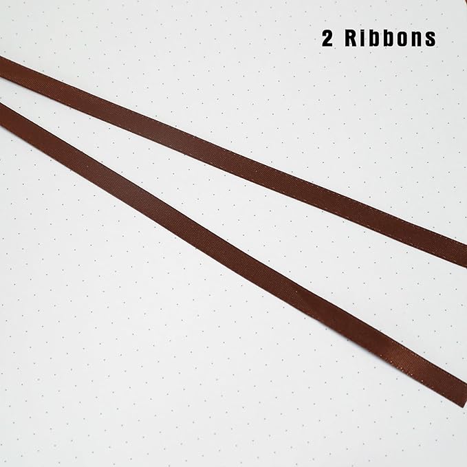 TIEFOSSI Dotted Journal Notebook, Dot Grid Notebook for Women Men, Hardcover PU Leather Journal, 160 GSM Thick Paper, 160 Numbered Pages with Gold Edges, 8 x 8 Square Diary