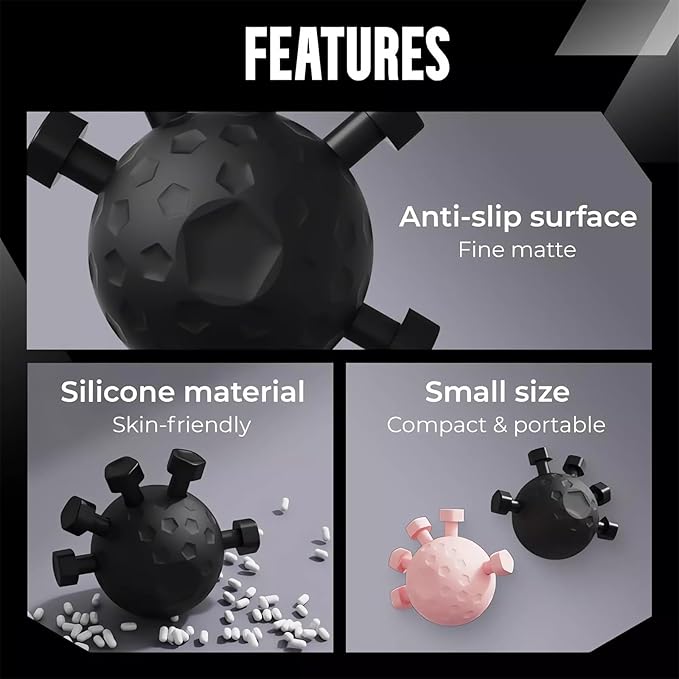 Glitzgrip Arm Builder 2025 New Hand Forearm Ball Strengthener and Finger Grip Exerciser Balls Wrist Strengthening Guitar Finger Gripper Strength Trainer Hand Squeezer Stretcher Extender Workout