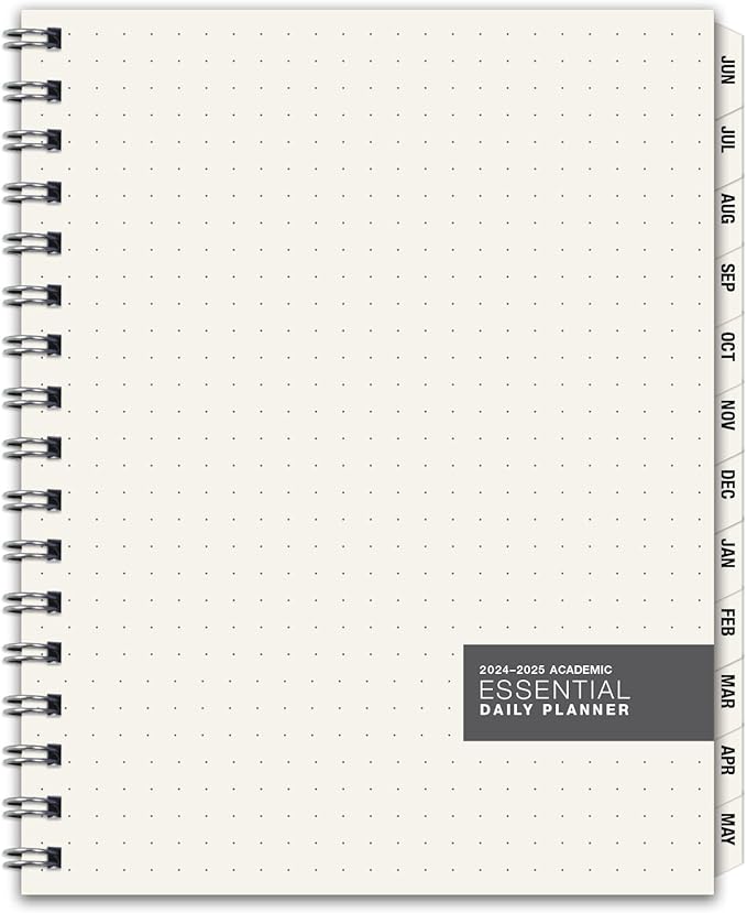 Global Printed Products Essential 7"x9" Monthly & Weekly 2024-2025 Planner - (7" x 9" - June 2024 Through July 2025)
