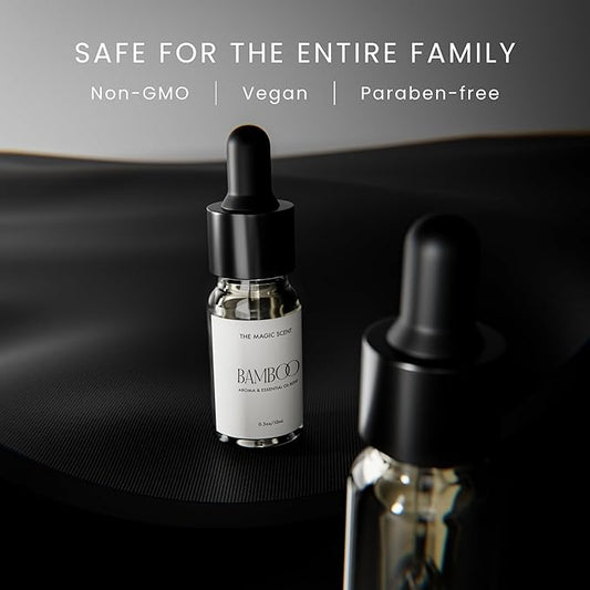 The Magic Scent Bamboo Diffuser Oil - Cold-Air & Ultrasonic Scented Oils for Diffuser Inspired by The Four Seasons, Bora Bora - Essential Oils for Diffusers Aromatherapy (10 ml)