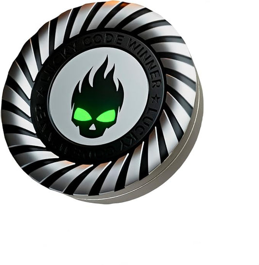 Metal Fidget Spinner for Kids and Adults, High Speed and Silence Colorful Glowing, Cool Fidget Spinner, Anti-Anxiety and Stress Release (Starlight Silver)