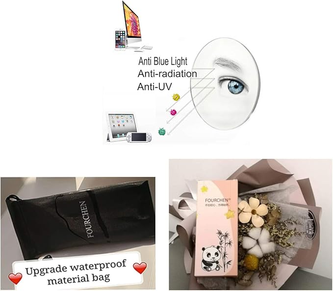 Anti Blue Light Glasses for Kids Computer Glasses, Video Gaming Glasses for Children