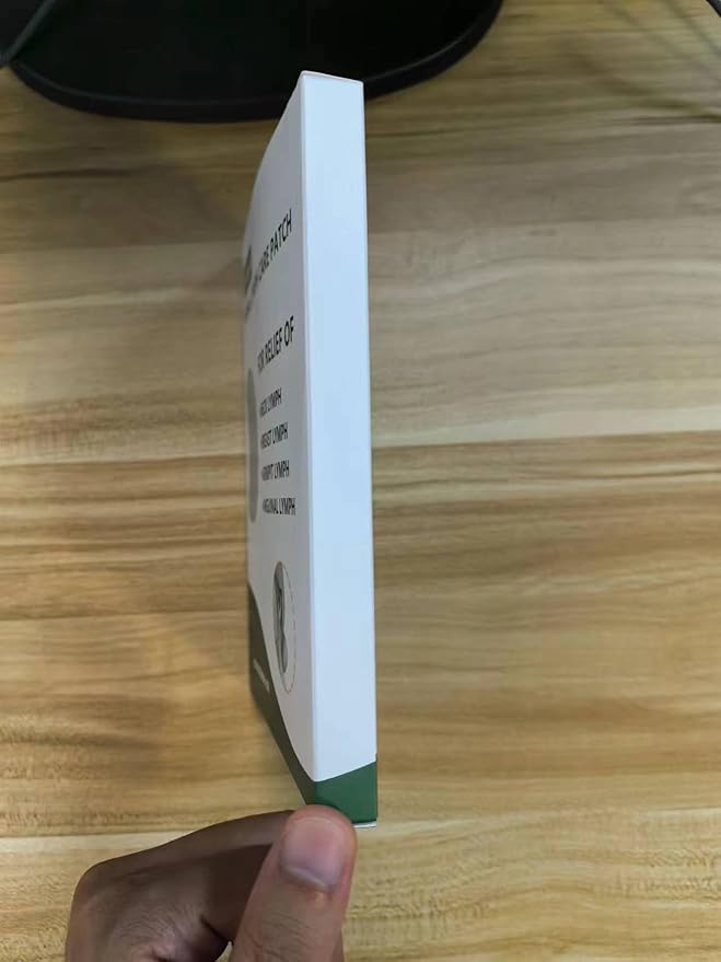 LAVELA 10 Pcs Lymphatic Drainage Patch Herbal Lymph Care Patch Lymph Node Patch Lymphatic Massage