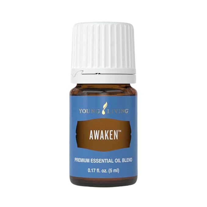 Young Living - Awaken Essential Oil Blend 5 ml | Aromatherapy for Inner Self-Awareness | Promotes Emotional Wellness & Spiritual Awakening | Uplifting, Energizing Aroma