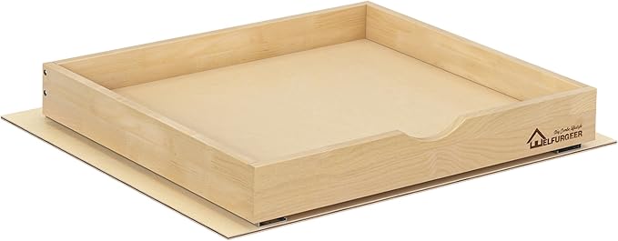 WelFurGeer Soft Close Pull Out Drawers for Cabinets, 23" W x 22" D Pull Out Cabinet Drawer with Heavy Duty Slides, Pull Out Cabinet Organizer, Cabinet Pull Out Shelves, Pull-Out Home Organizers