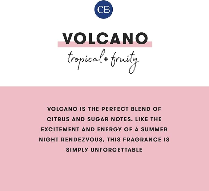 Capri Blue Diffuser Oil Refill - Premium Fragrance Oil - Use with Electric or Ultrasonic Diffusers for Home - Long Lasting Sugared Citrus Scent (Volcano, 0.5 fl oz)