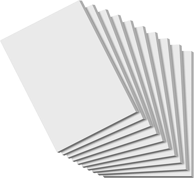 Note Pads 4x6 - Notepad - 10 Pads - 50 Sheets per Notepads - Small Writing Pads White Paper - Blank Note Pads - Server Memo & Scratch Pads 4x6'', Pocket Note Pad with Clean Sheets for Office
