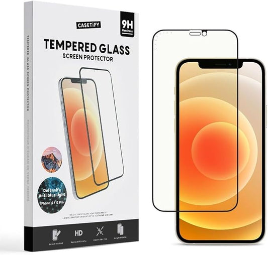 CASETiFY Impact Anti-Blue Light Screen Protector [Tempered Glass] for iPhone 13 Pro Max/14 Plus