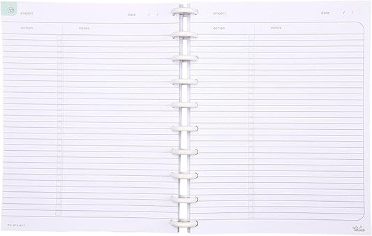 Talia Discbound Notebook Refills (Project Layout, Midsize (7.5in x 9.75in))